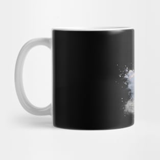 Artistic Watercolor Ship Mug